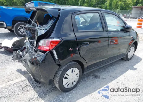 2024 Mitsubishi Mirage Es/Le из США, поврежденный, VIN ML32AUHJ5RH035581